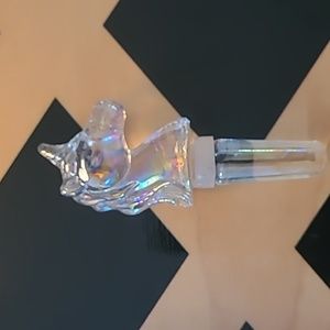 CB2 Iridescent Unicorn Wine Stopper